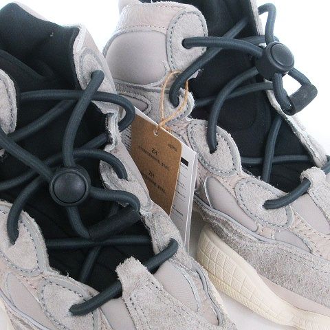 アディダスオリジナルス adidas originals タグ付き YEEZY 500 HIGH MIST STONE イージー 500 ハイ ミスト  ストーン スニーカー シューズ ハイカット GV7775 グレー系 US5.5 23.5cm 靴