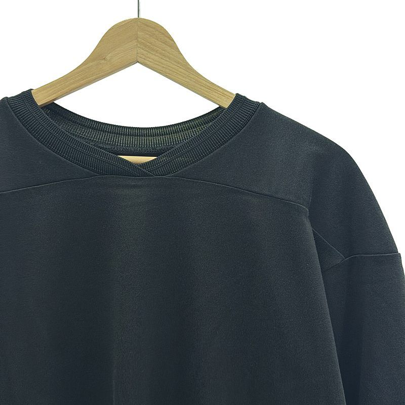 m.u Japoness / エムユー | NUMBER FOOTBALL Tシャツ | F | ブラック 