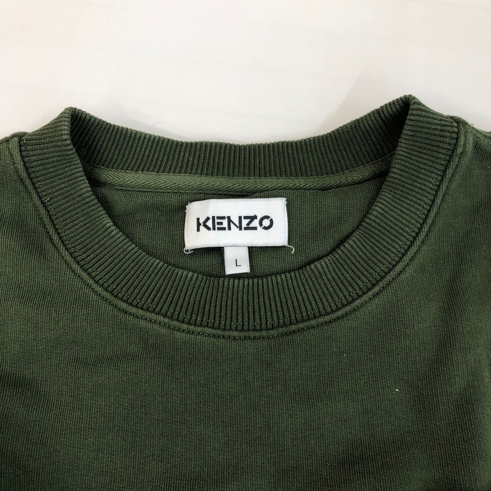 KENZO グリーン トレーナー Lサイズ KENZO グリーン トレーナー Lサイズ