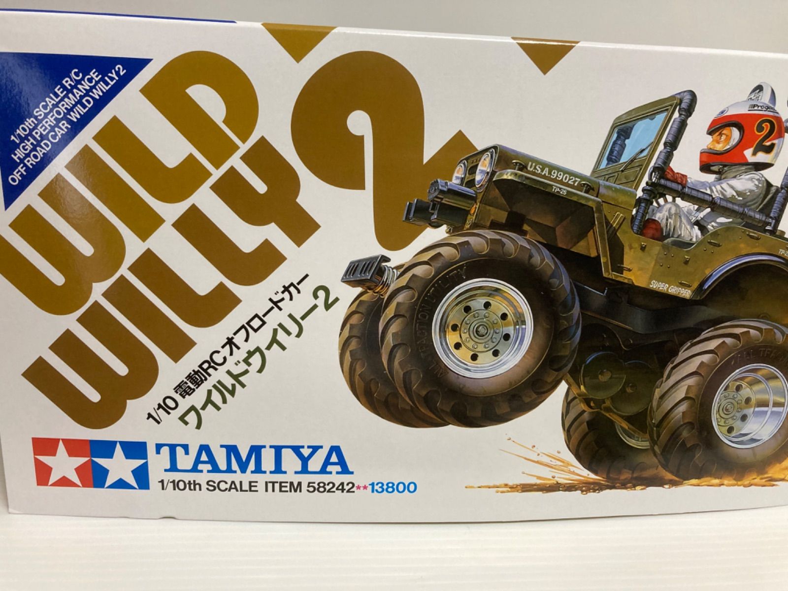 タミヤ 電動RCカー ワイルドウイリー2 1/10 ※キットのみ - メルカリ