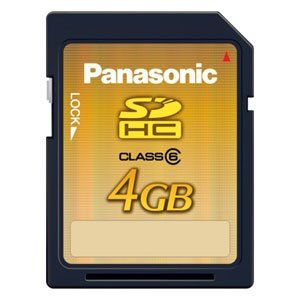SDHC メモリーカード 4GB RP-SDV04GK1K