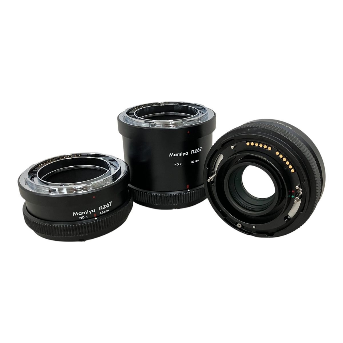 MAMIYA テレコンバーター 1.4× No.1 45mm No.2 82mm エクステンダー RZ67用 カメラアクセサリー ジャンク M10347348