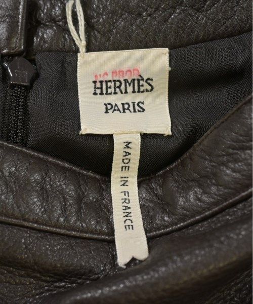 HERMES ひざ丈スカート
