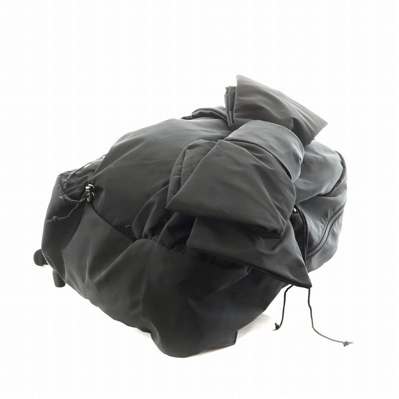 OUTDOOR PRODUCTSリュック　リボン　FREAKS STORE 別注 OUTDOOR 別注リボンバックパック リボン付き ブラックリュック OUTDOOR