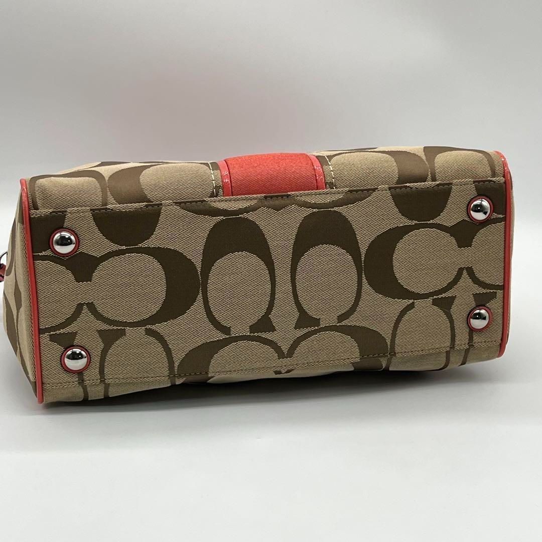 ✨️良品✨️COACH シグネチャー ミニボストンバッグ
