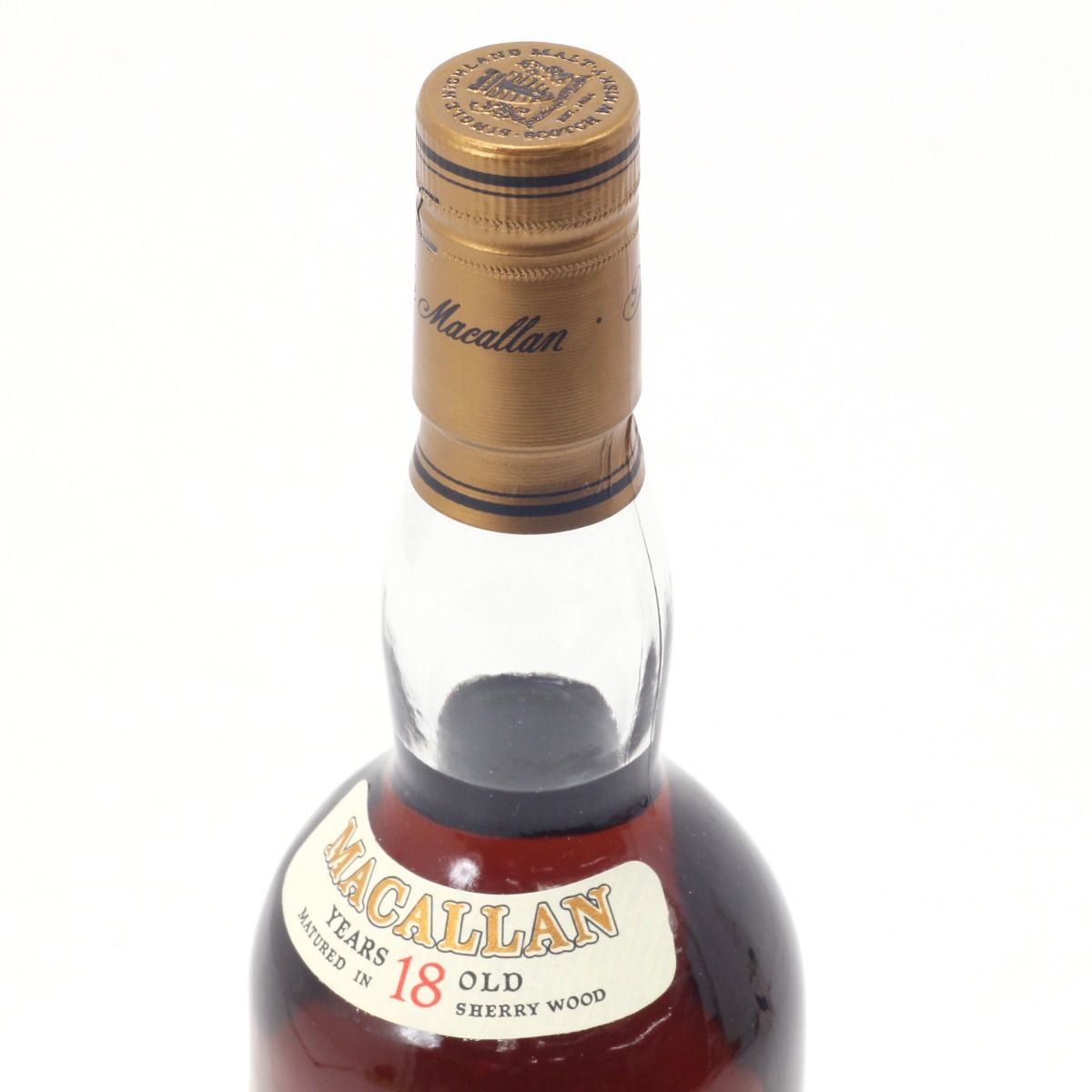 The MACALLAN マッカラン シングルハイランドモルト ウイスキー 18年 1977 シェリーオークカスク 旧ボトル 700ml 43度 未開栓  - メルカリ