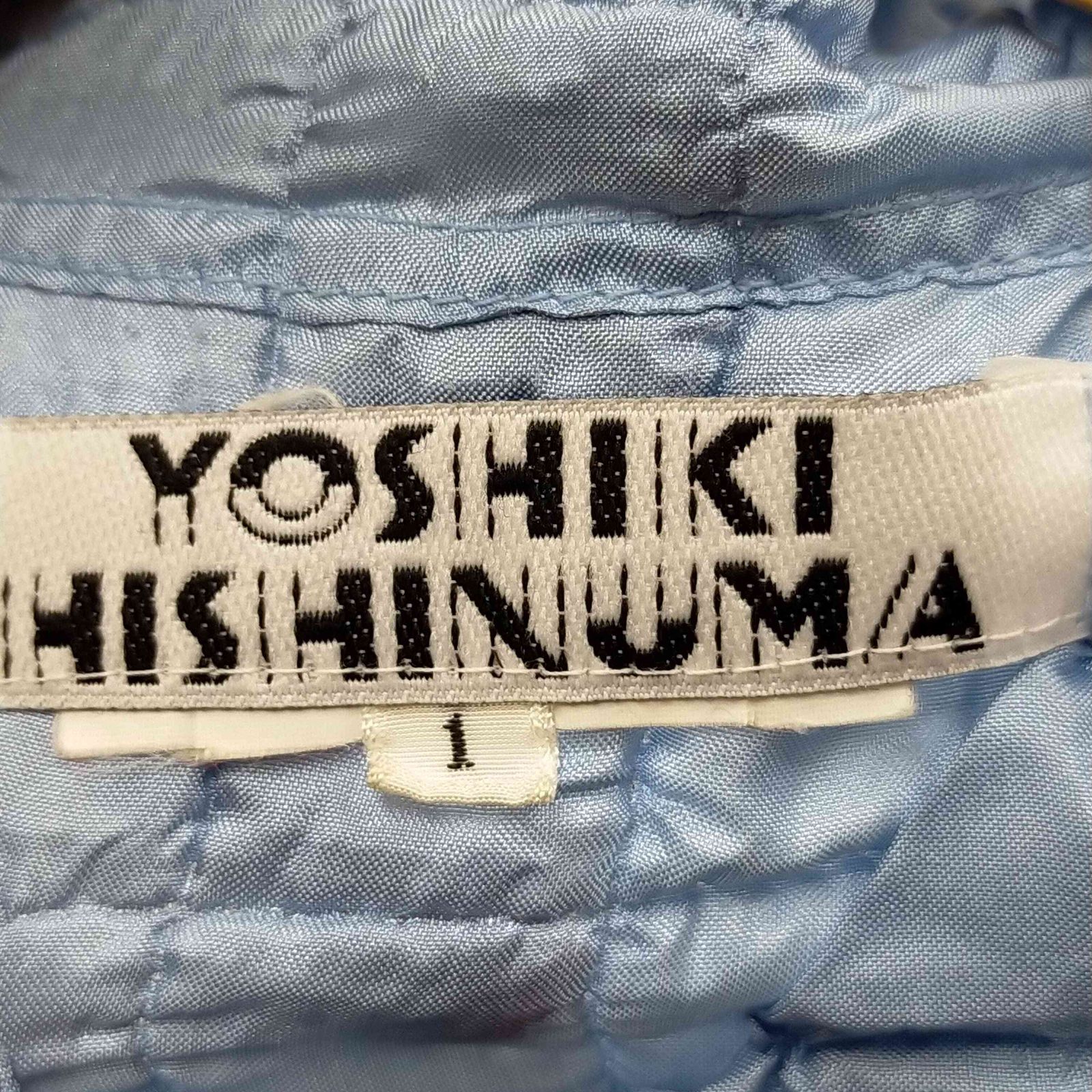 ヨシキヒシヌマ yoshiki hishinuma プリーツデザイン半袖シャツ