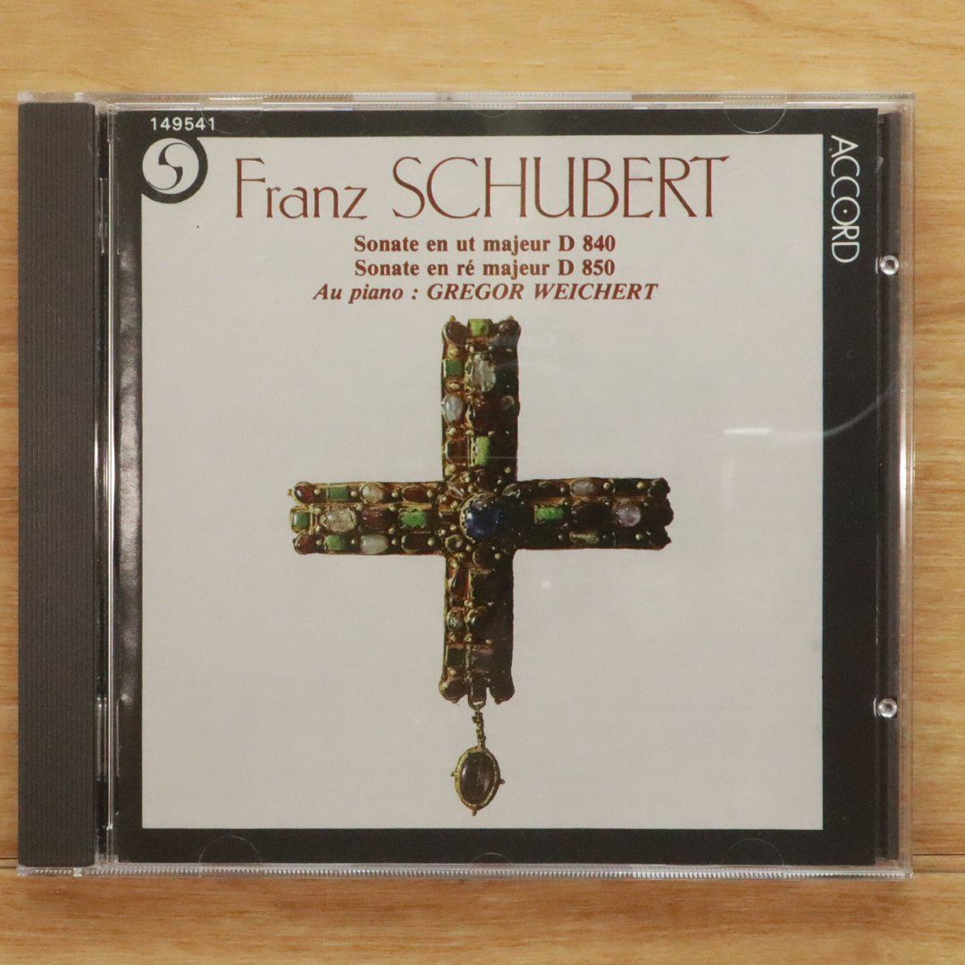 中古CD☆グレゴル・ヴァイヒェルト/Gregor Weichert□ SCHUBERT