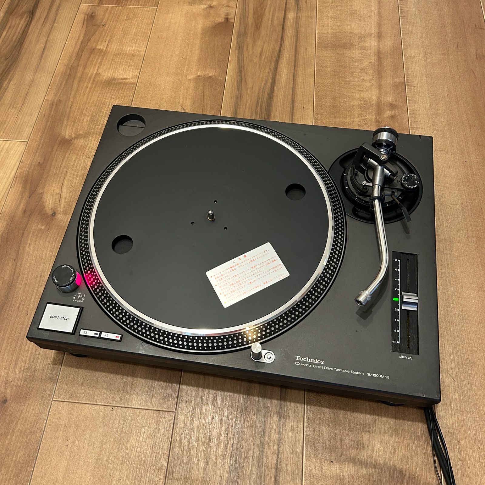 Technics sl1200mk3 動作確認・メンテナンス済み③ - メルカリ
