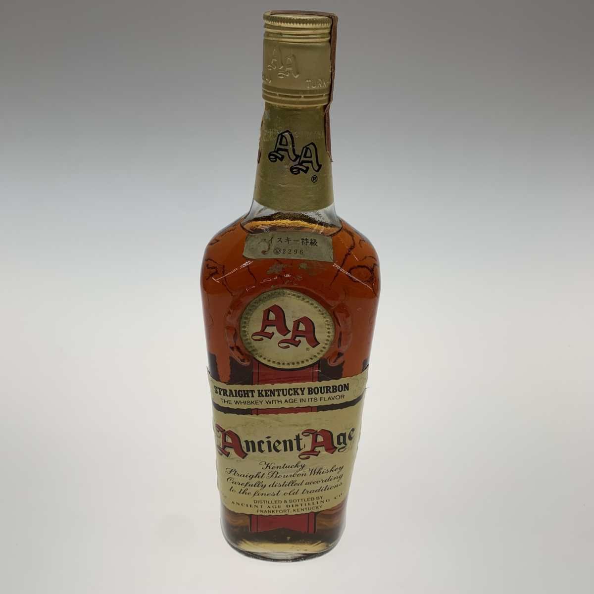 ○○ 蒸留酒類 ウィスキー 760ml Ancient Age 43度 - メルカリ