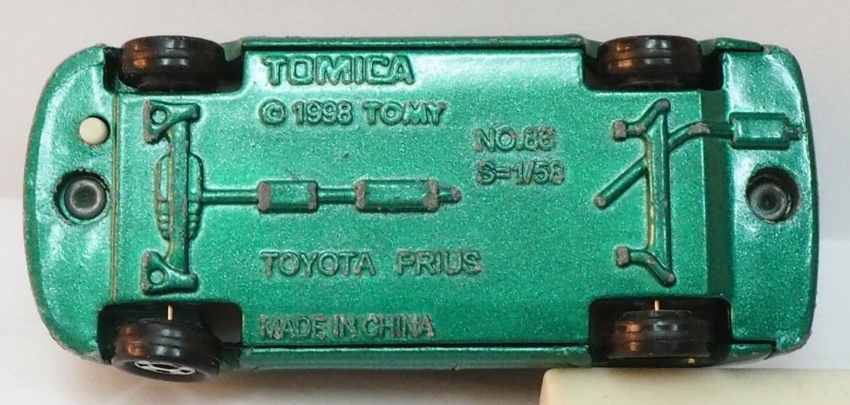 NEWトミカ パーキング付属品【トヨタ プリウスTOYOTA PRIUS緑
