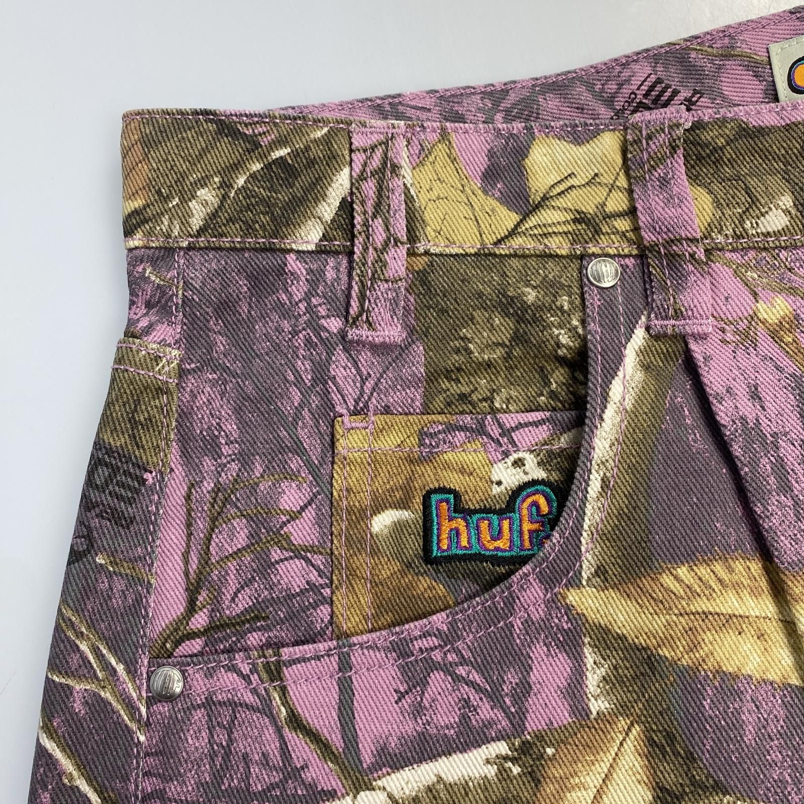 姫路東店 HUF ハフ ショートパンツ REALTREE CROMER SHORT PT00364 ×CROMER サイズ W 34 年式 2025S S カモ 107 KIN-KAAI_COM