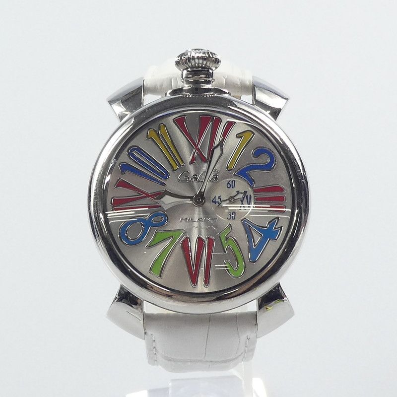 ガガミラノ ガガミラノ マヌアーレ MANUALE スリム 46mm 腕時計 3509