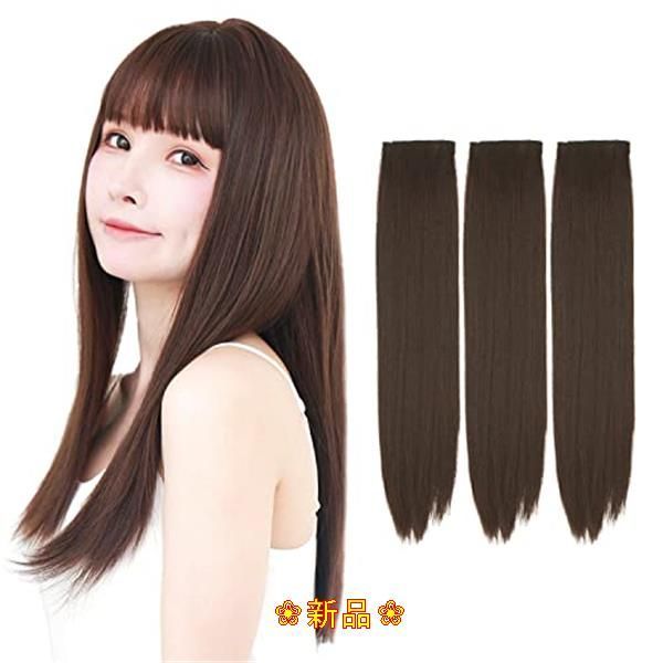 ヘアエクステ ウェーブ45cm（ハニーブラウン） - エクステ