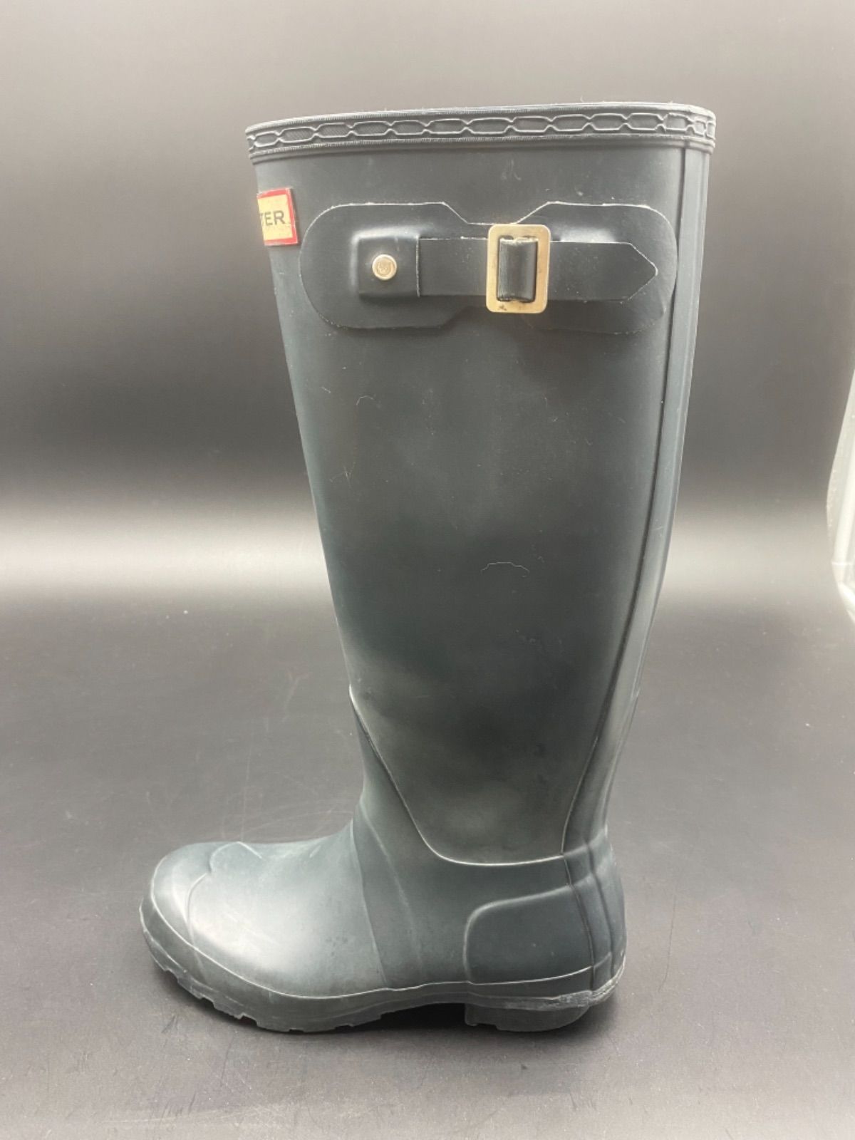 HUNTER 長靴（UK4） 27 HUNTER ハンター レインブーツ ブラック 長靴 23cm UK4