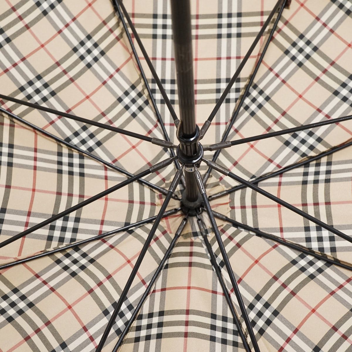高級傘 BURBERRY バーバリー USED品 定番 チェック レディース
