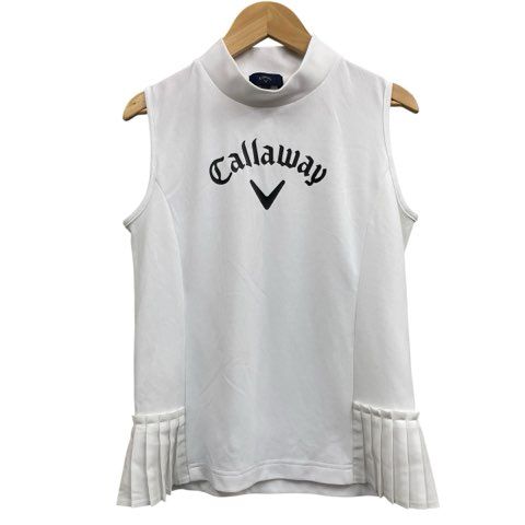 キャロウェイ CALLAWAY ノースリーブ カノコ織 モックネック