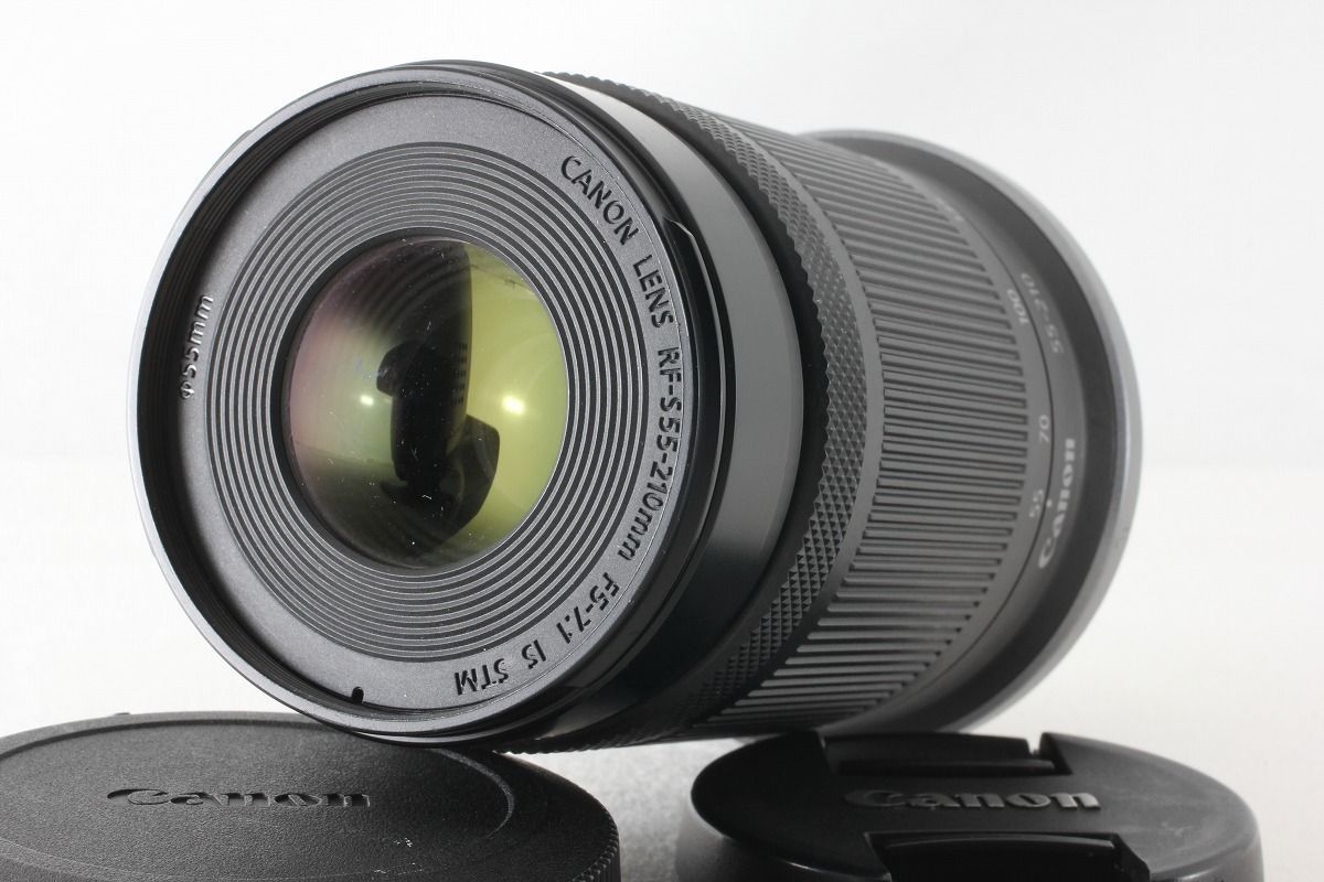キヤノン Canon RF-S 55-210mm F5-7.1 IS STM 望遠ズームレンズ
