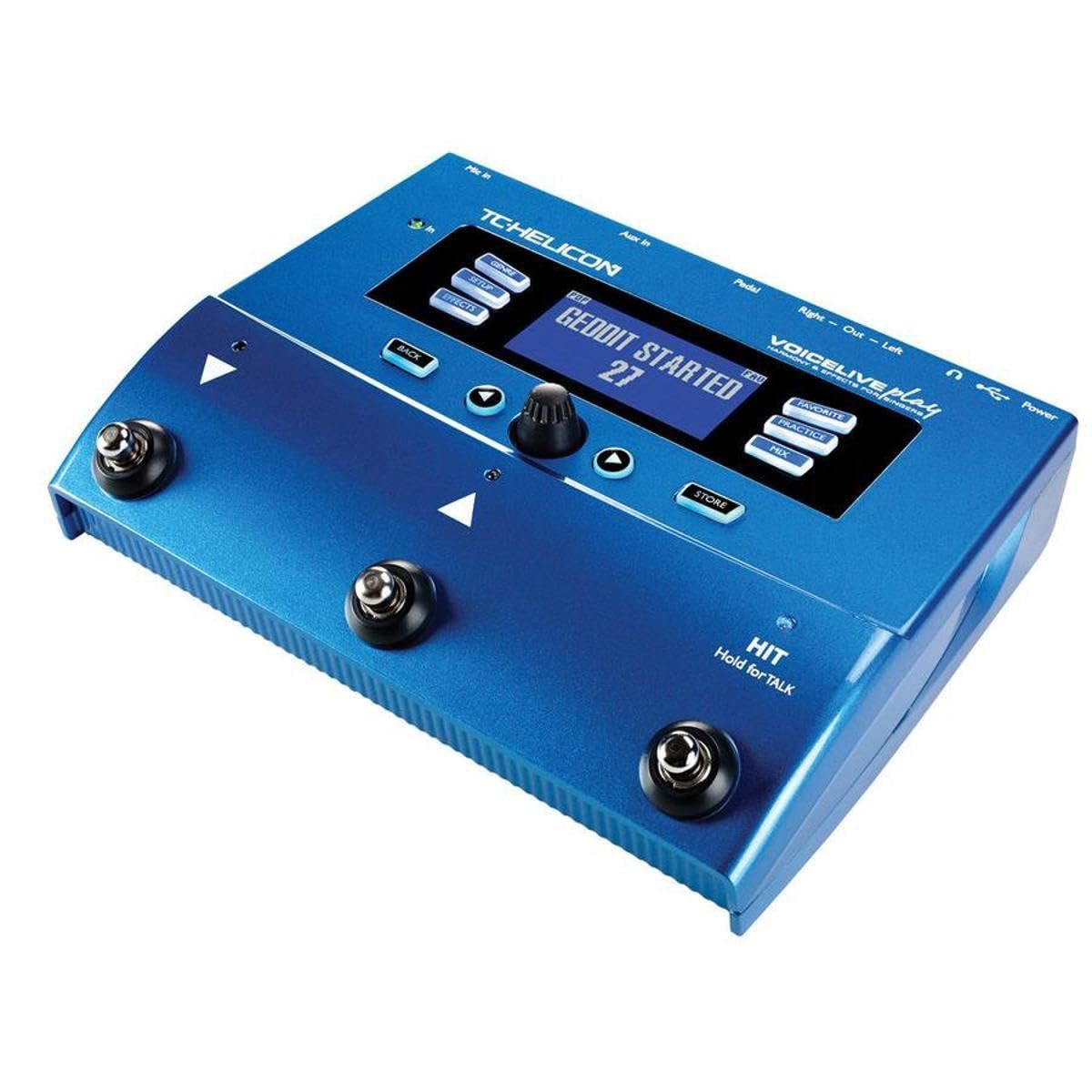 ティーシーヘリコン Tc Helicon ボーカルエフェクター スタジオグレードマルチエフェクト ルーパー搭載 USBオーディオインターフェース VOICELIVE PLAY