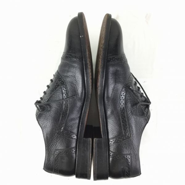 80s-90s?/Vintage☆Mezlan メスラン セミブローグ キャップトゥ