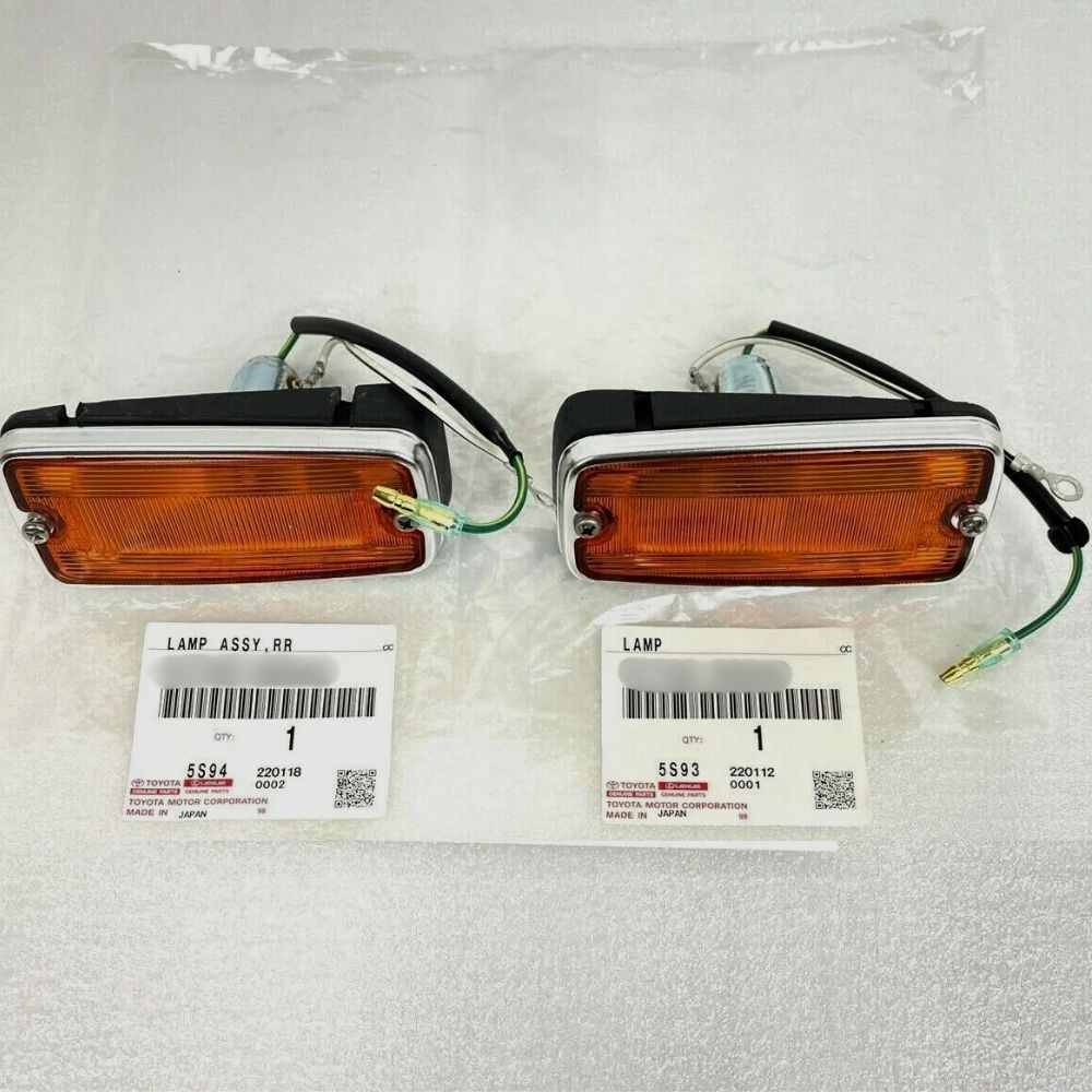トヨタ 純正 TOYOTA 正規 サイドウインカー シグナル ランプ LH RH 左右 運転席 助手席 ランドクルーザー 40系 FJ40 FJ45 HJ45 パーツ エンジン タイヤ カスタム