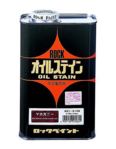 新品 ロックペイント ロックオイルステイン メープル 3.785L H51-0153-02