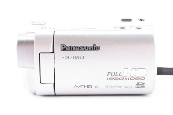 箱付き】 Panasonic HDC-TM30-S デジタル ビデオカメラ - Blue Camera