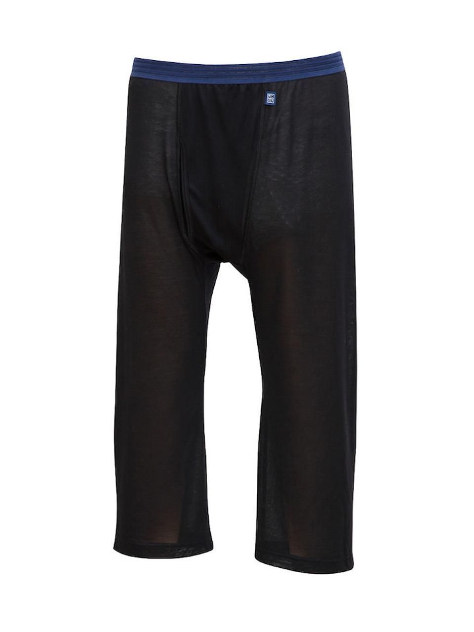 タイツ 大きいサイズ メンズ EDWIN デニスラニット ロング 肌着 下着 インナー アンダーウェア C070428-03 ブラック