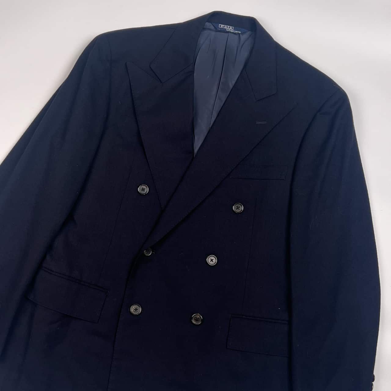 Polo by Ralph Lauren ネイビー テーラードジャケット Polo ストレッチ チノ スーツ ジャケット（テーラードジャケット