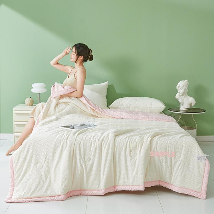 掛け布団/シングル/ピンク 西川の羽毛掛け布団 シングルサイズ 昭和