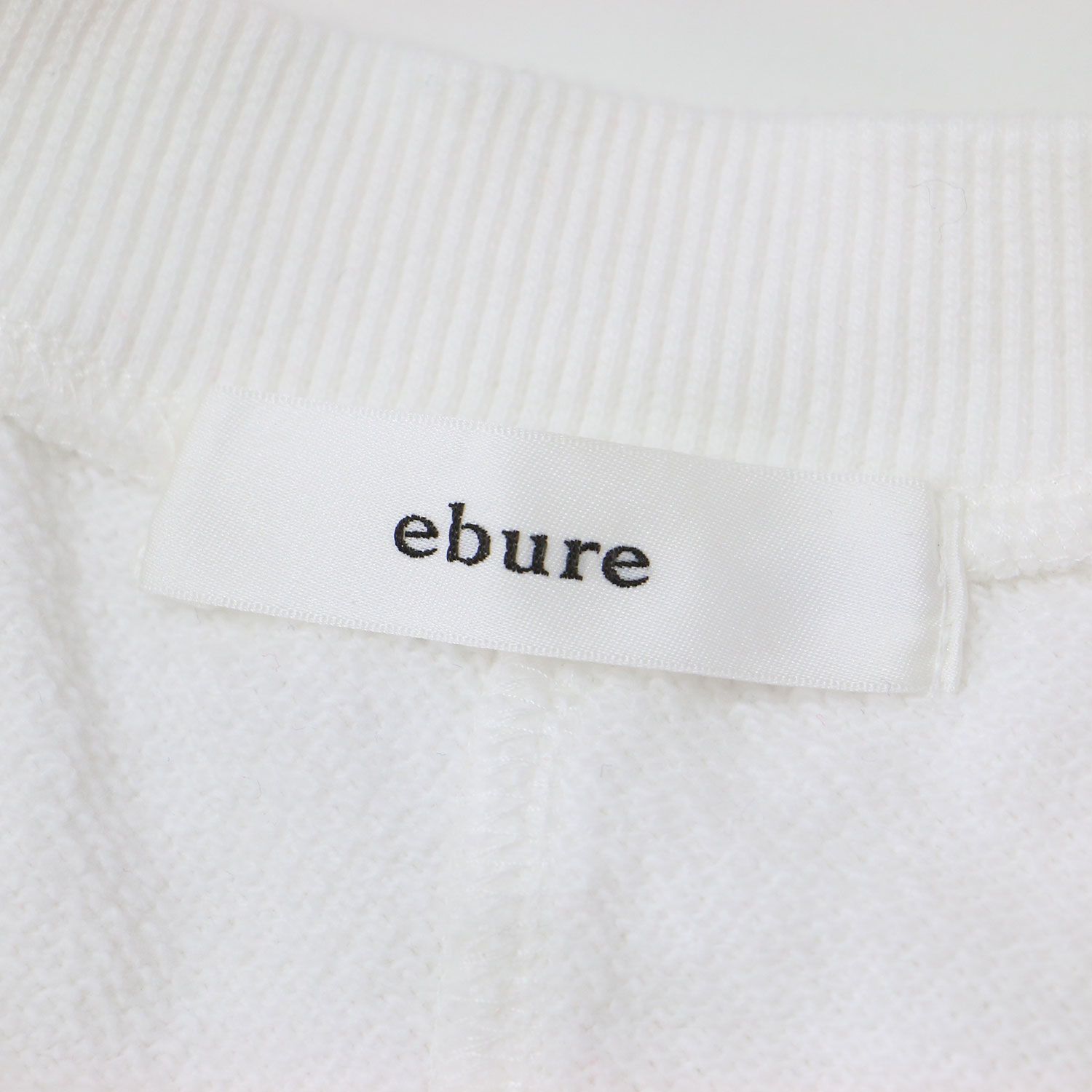 美品 ebure エブール ワンピース ロング 裏毛 スウェット 24春夏