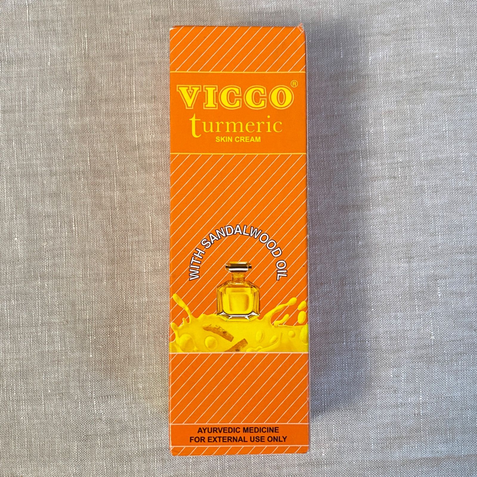 VICCO ターメリックスキンクリーム サンダルウッド 白檀 オイル入り - メルカリ