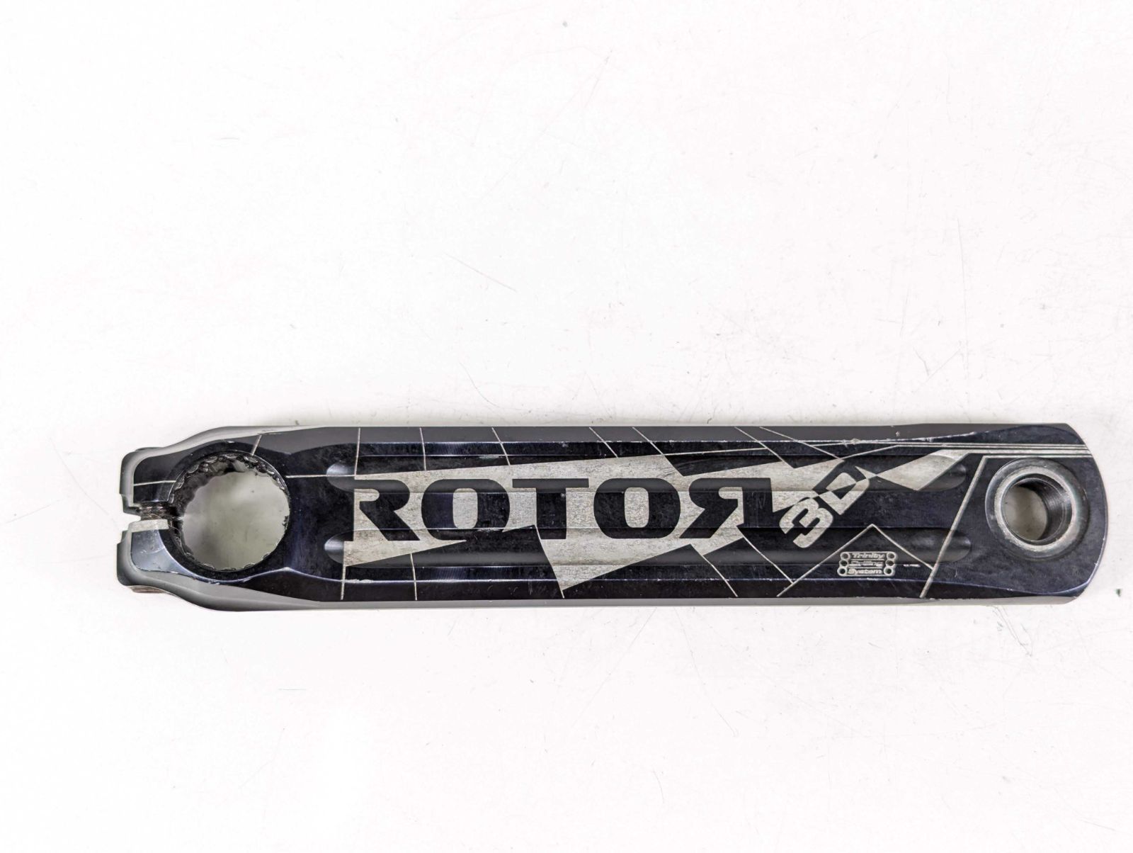 並品】Rotor 3d 24mm軸 170mm 50 34t 楕円チェーンリング