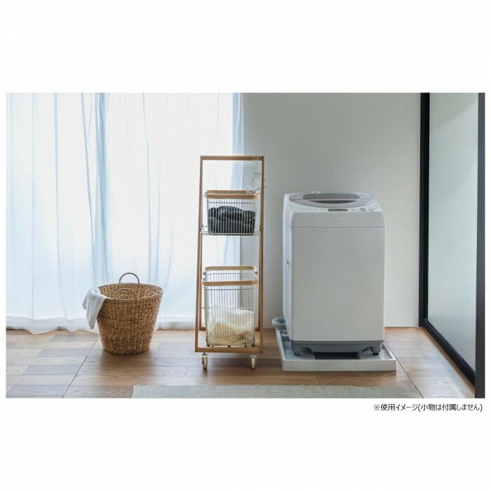 弘益 KOEKI MASH リヴ キャリーバスケットワゴンL ホワイト LIVCL2WH MARWIL-DEMENAGEMENTS_CH