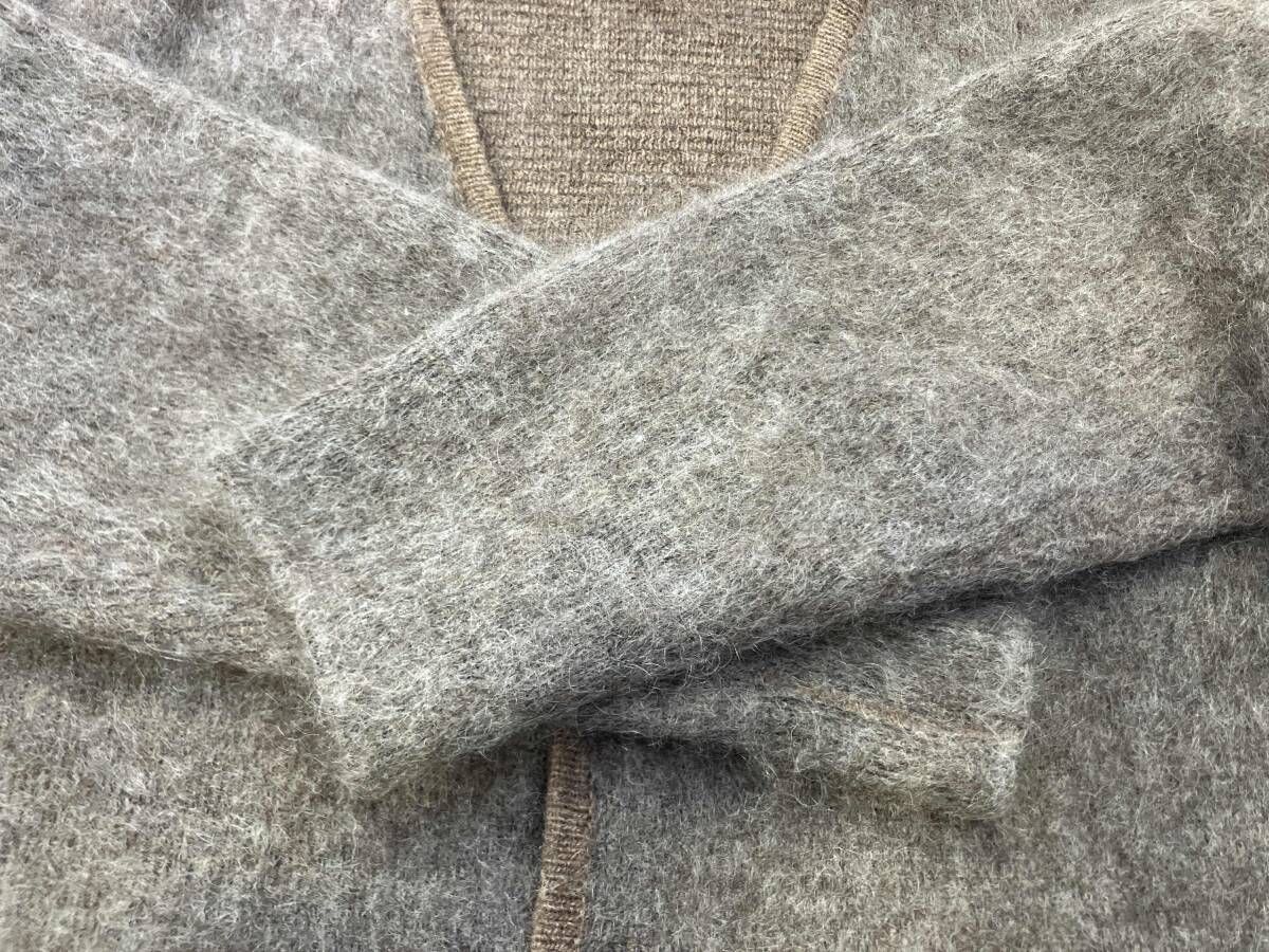 JACKSON MATISSE ジャクソンマティス (薄手) モヘアBRW 無地 JM22AW001