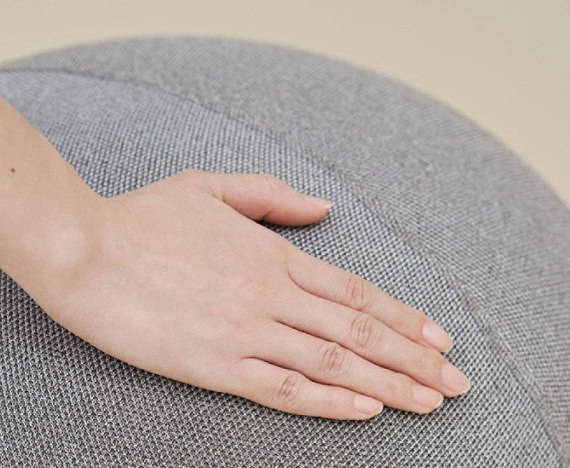 &MEDICAL MALLOW Knit オーバル型バランスボール ピスタチオ