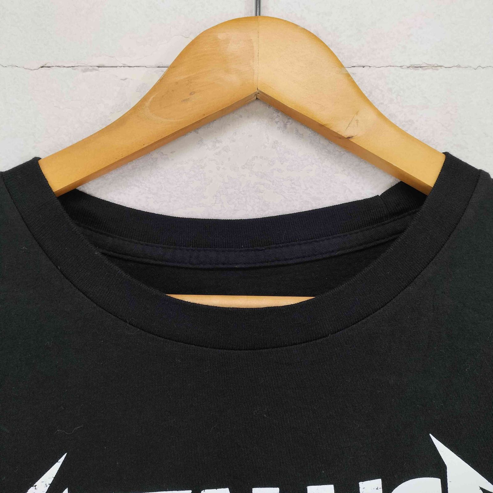 ユーズドフルギ USED古着 フロントプリントバンドTシャツ メンズ JPN