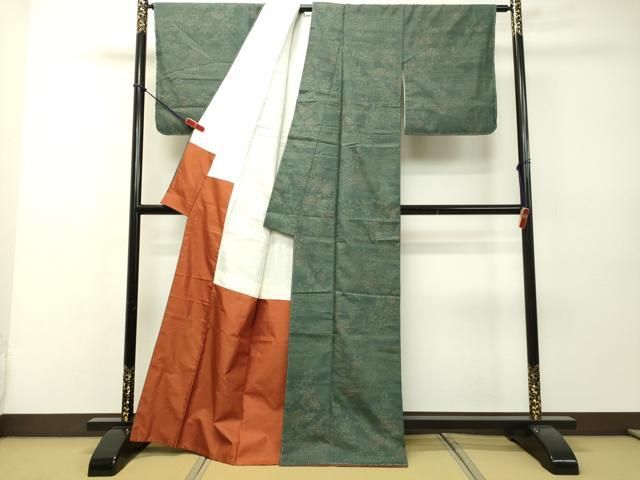 平和屋着物○結城紬 花鳥文 正絹 逸品 未使用 DAAR4343tw - メルカリ