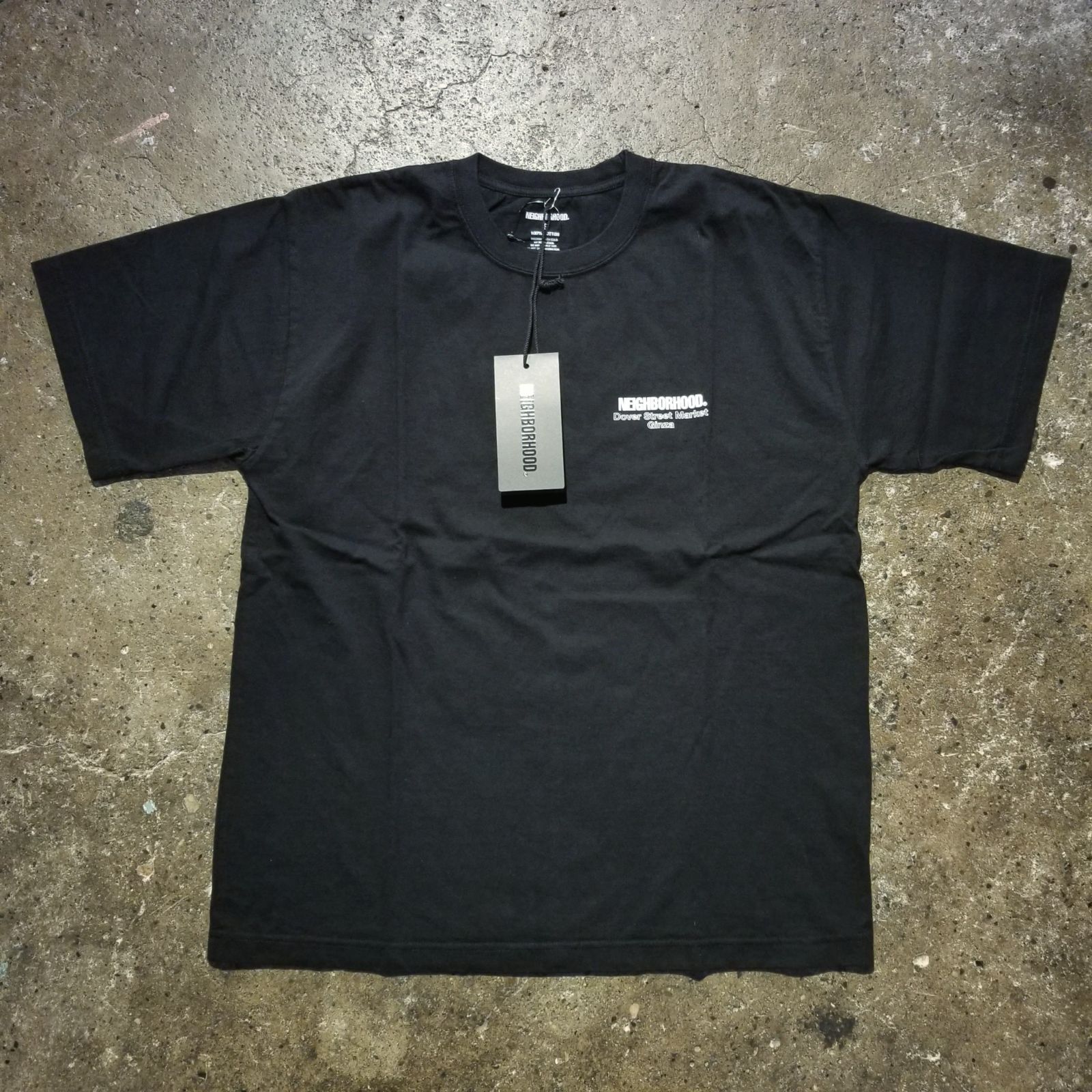 NEIGHBORHOOD 25ss DSMG Tee S/S 2 S BLACK ネイバーフッド DOVER