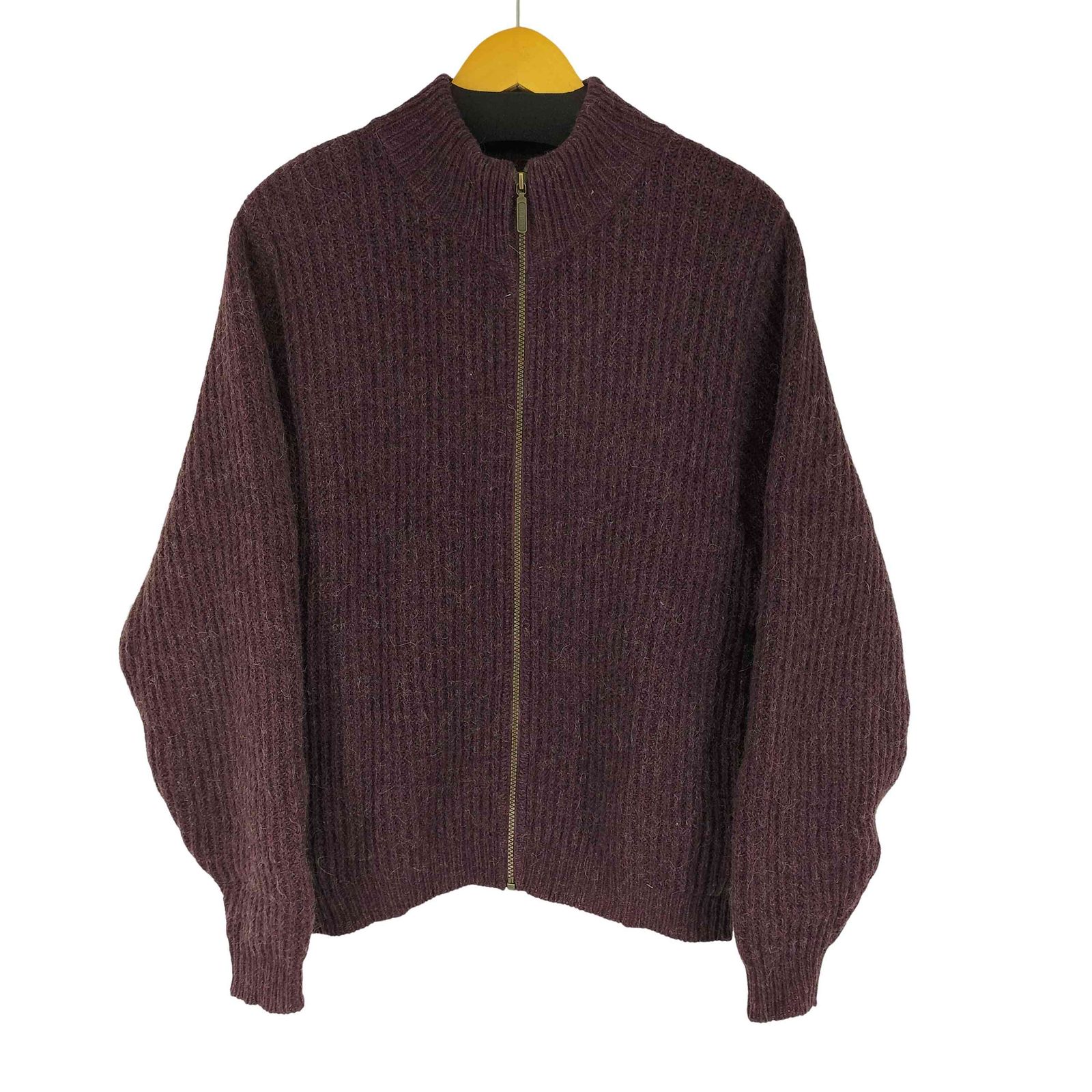 エルエルビーン L.L.Bean 80S-90S MADE IN USA アルパカ混 ウールドライバーズニット メンズ JPN：L 