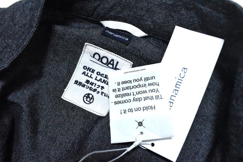 新品 nanamica ナナミカ Cotton Wool Mariner Jacket L S24FA004
