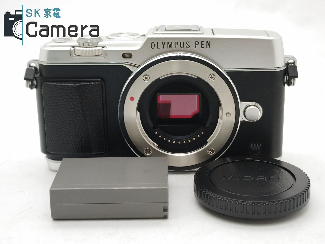 OLYMPUS PEN E-P5 ショット数約2400回 ミラーレス一眼デジタルカメラ