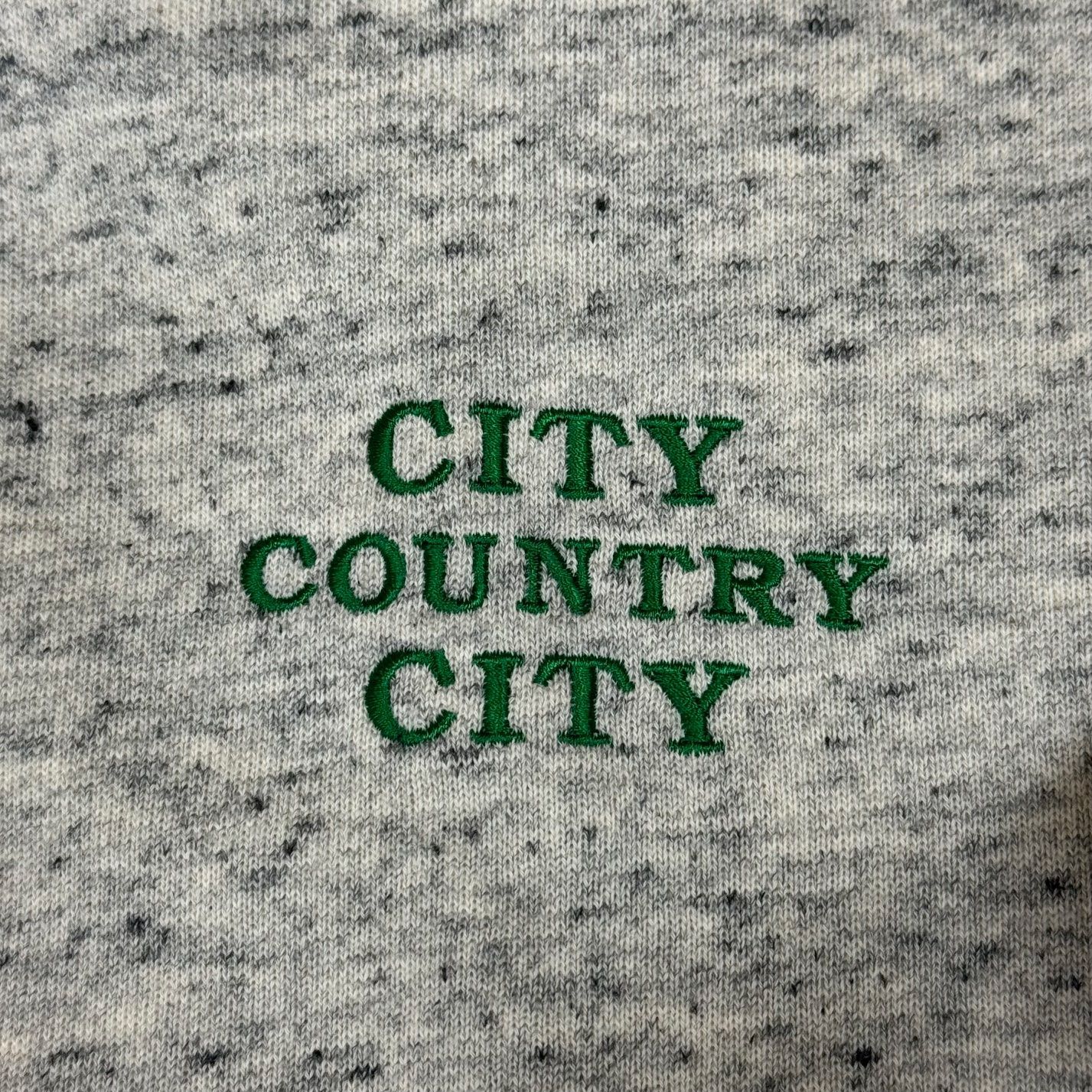 定価23100円 新品 CITY COUNTRY CITY 23SS EMBROIDERED LOGO ZIP UP 
