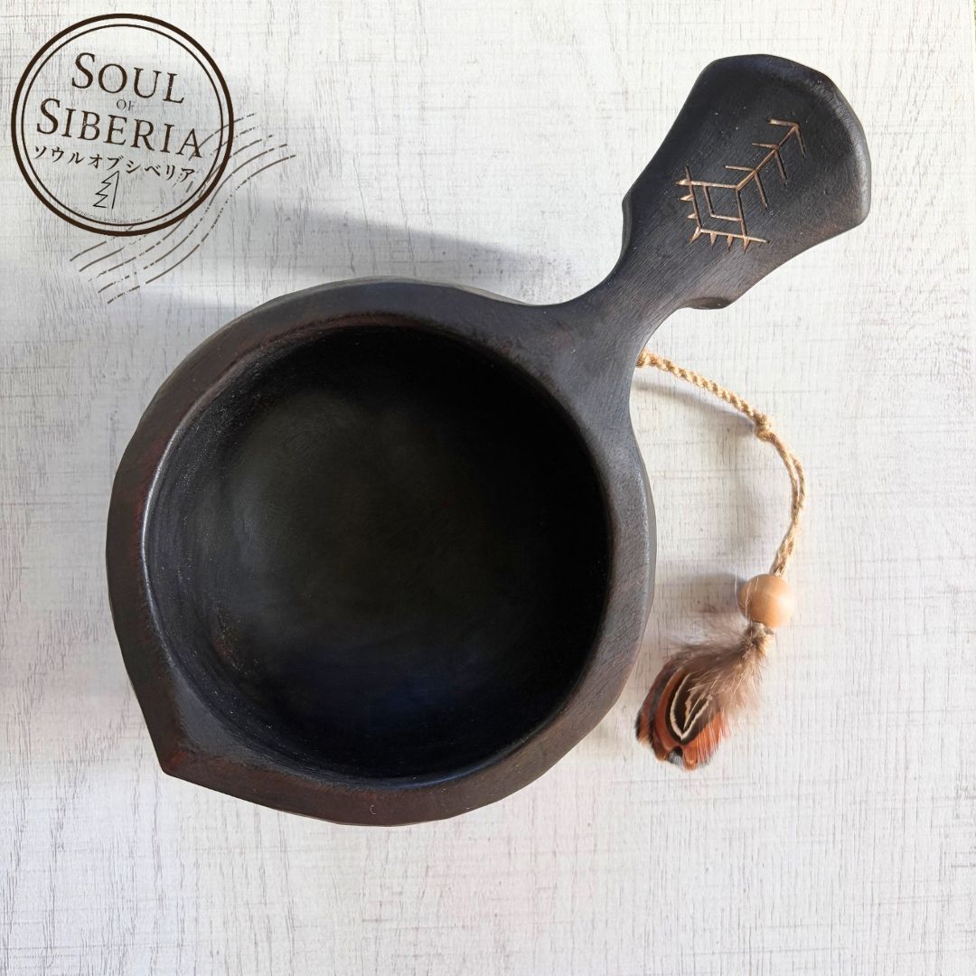 【新品】ククサ　ソウルオブシベリア　Bird's Tail（バーズテール） 新品】ククサ ソウルオブシベリア Birds Tail（バーズテール） No.13