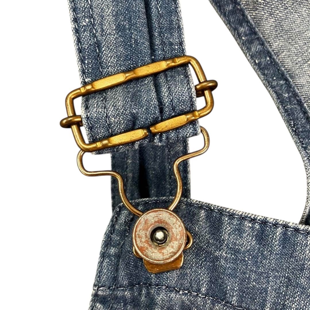 chimala デニム サロペット オーバーオール M ブルー／青 チマラ