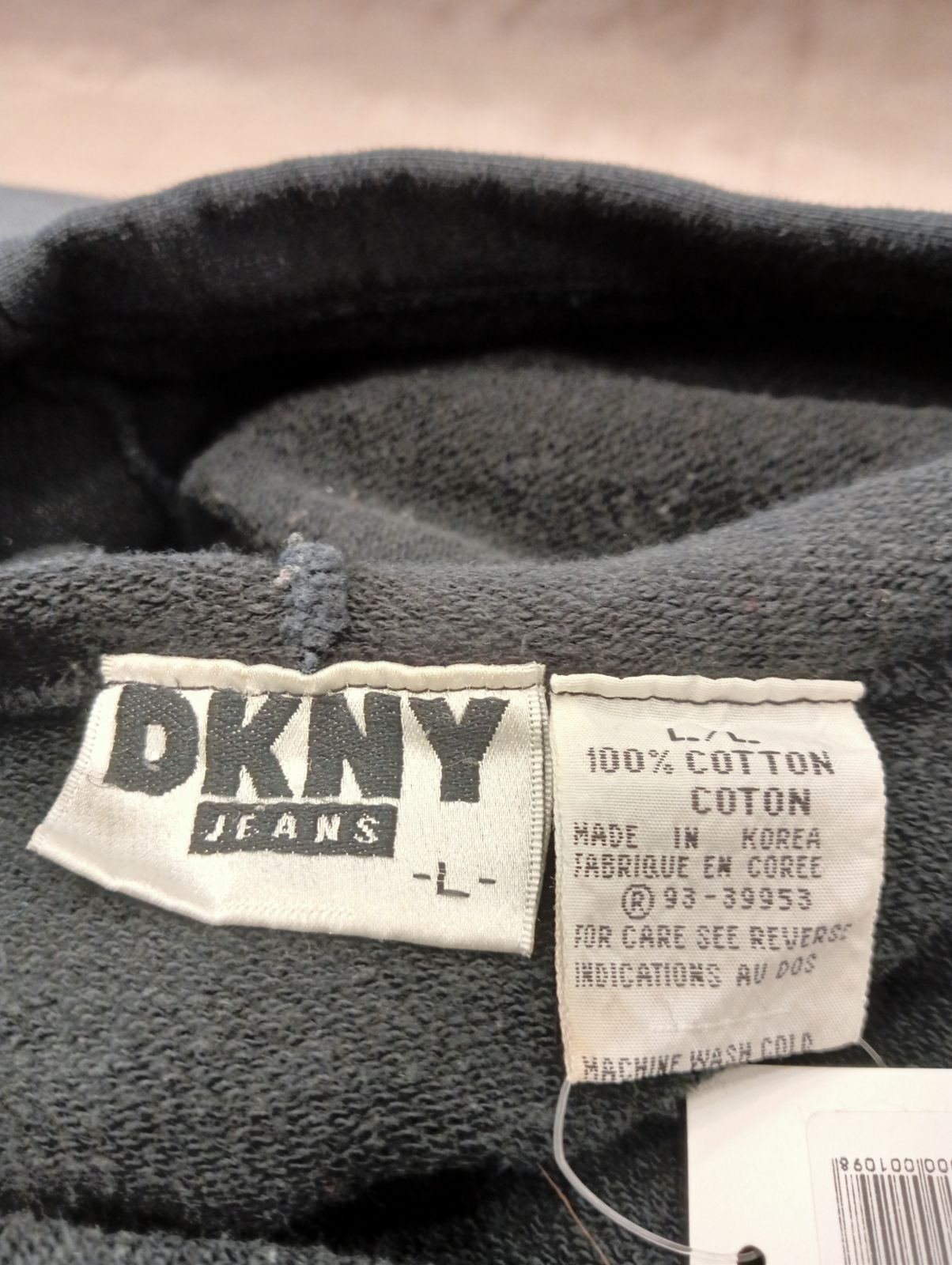 USED/古着】DKNY ダナキャランニューヨーク コットン 長袖 プル