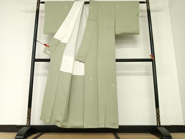 柿本市郎 ファッション 平和屋着物○本加賀友禅作家 柿本市郎監修 色無地