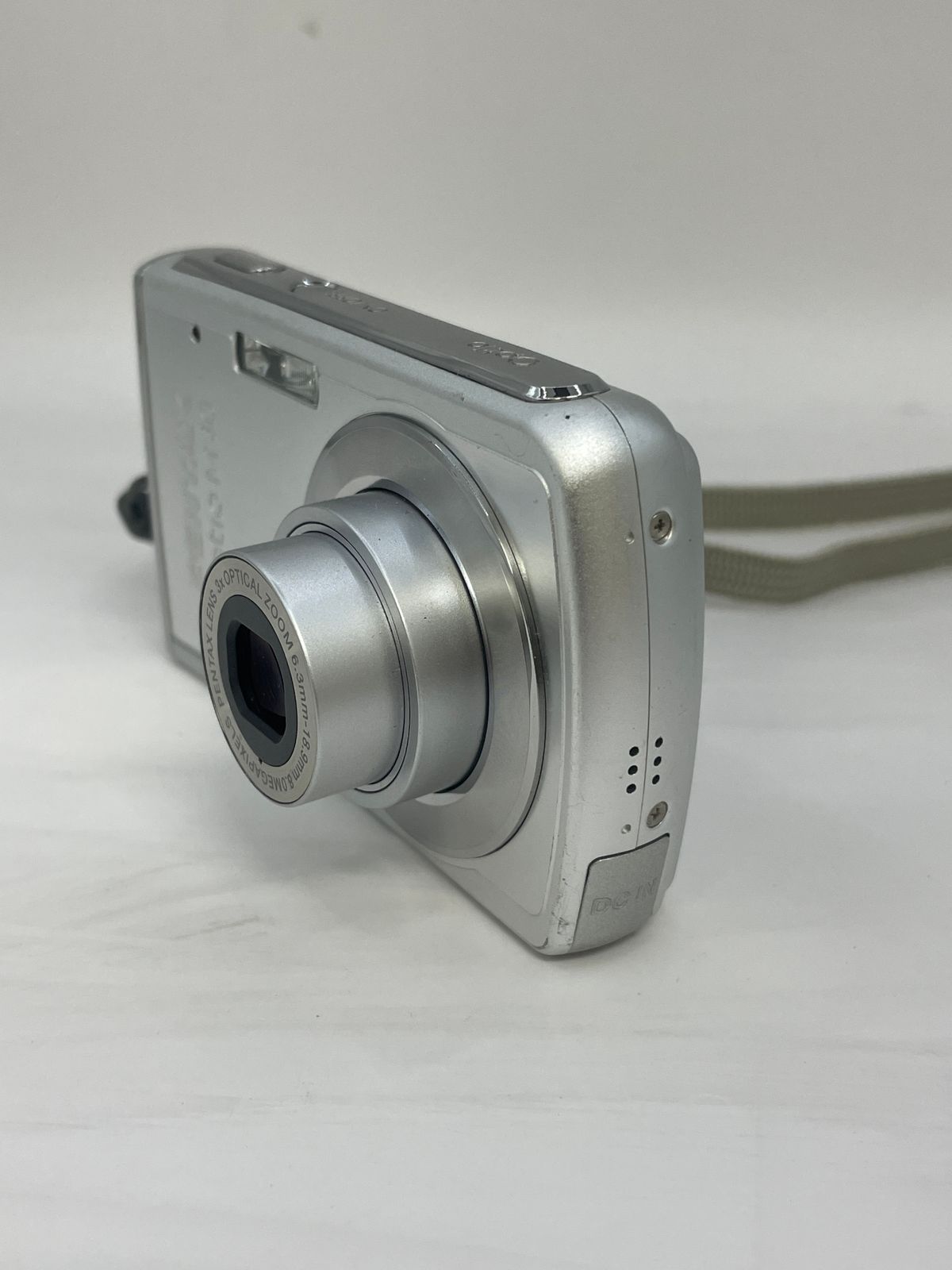 動作確認済み!! PENTAX Optio M40 デジタルカメラ Pentax Optio M40 Compact DIGITAL Camera Purple 紫 コンパクト