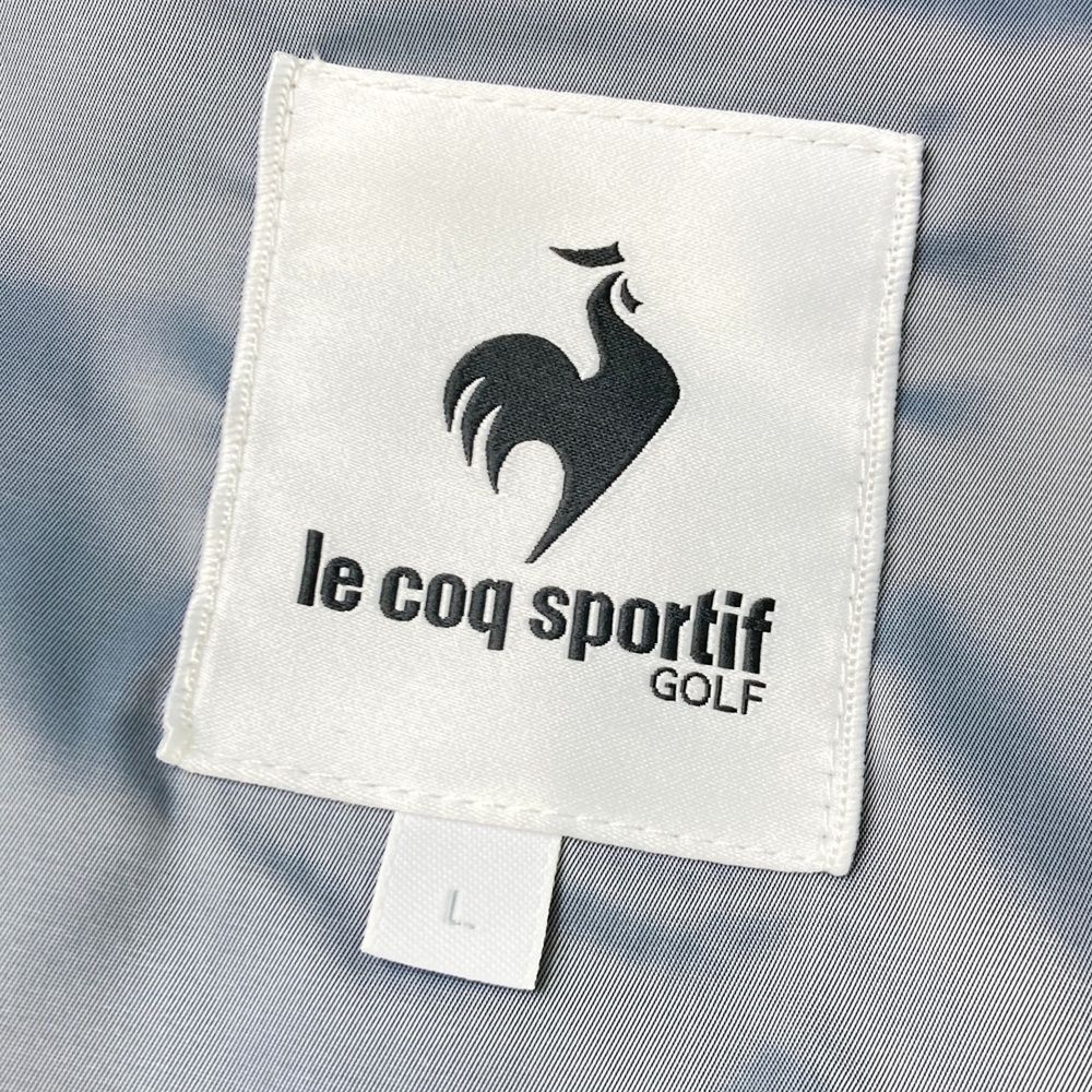 le coq sportif ゴルフ レディースジッパー付きセーター Lサイズ