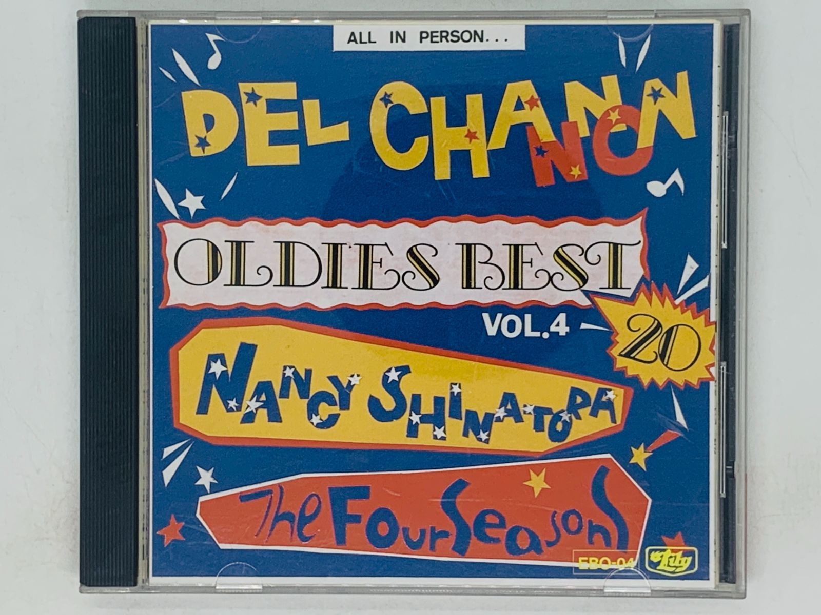 CD OLDIES BEST 20 VOL.4 / V.A. オールディーズ ベスト20 / ラバース